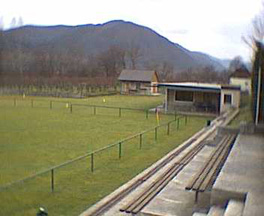 Trib&uuml;ne und Kantine